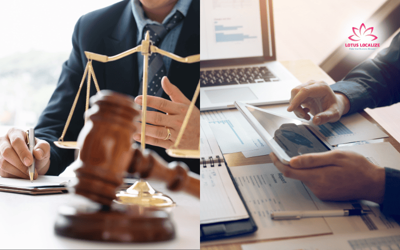 Key considerations for financial and legal translation include using native-speaking experts, setting clear project requirements, and preserving document format and structure to ensure accuracy and compliance