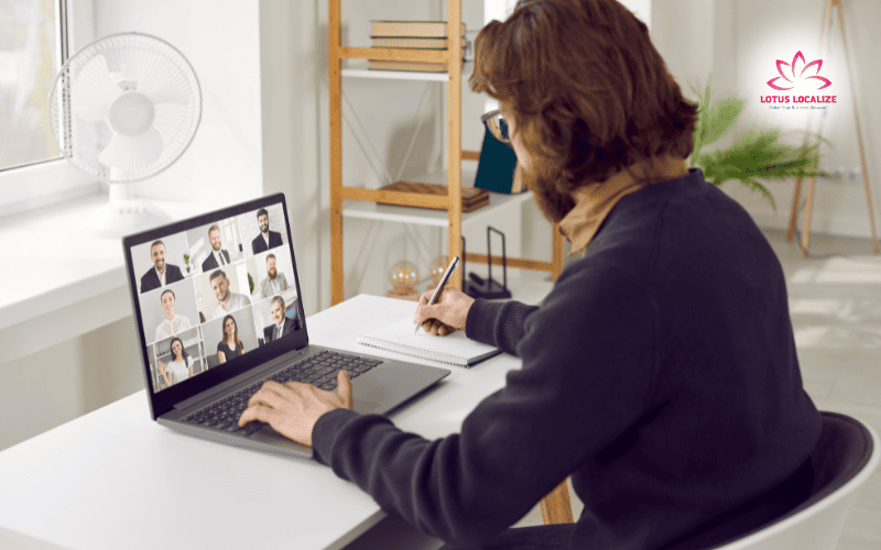 Experience seamless communication with Lotus Localize’s international-standard remote interpretation services.