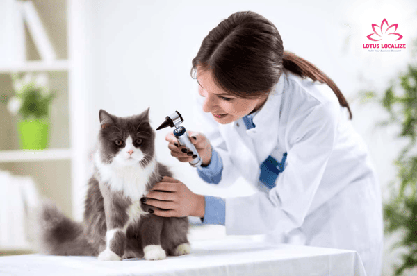 Veterinary translation ensures accurate communication for pets in a globalized world.