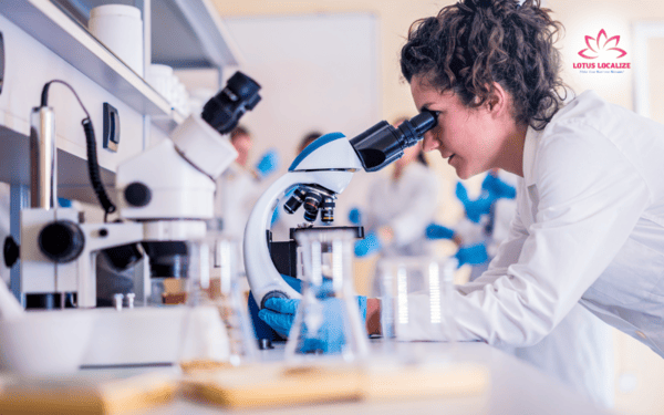 Laboratory reports use standardized formats and language that must be accurately translated to prevent errors in diagnosis.